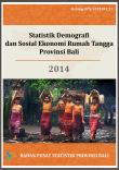Statistik Demografi Dan Sosial Ekonomi Rumah Tangga Provinsi Bali 2014